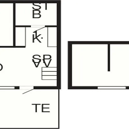 Holiday home 6 Person On A In Hemmet